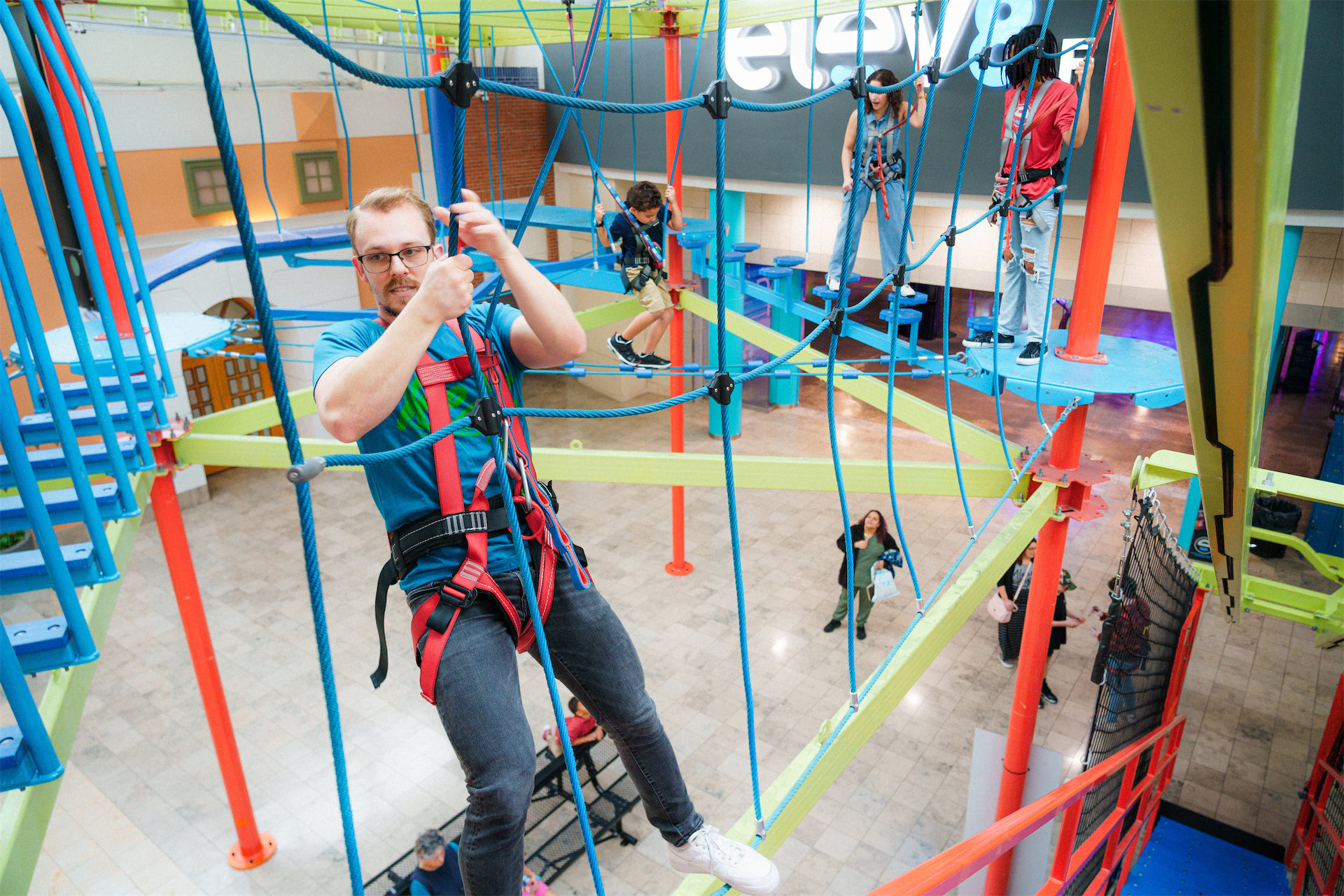 Elev8 Fun Indoor Adventure Park Ropes Course elev8-fun-indoor-adventure-park-ropes-course